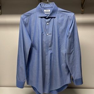 Calvin Klein Slim Fit Infinite Non Iron Dress Shirt